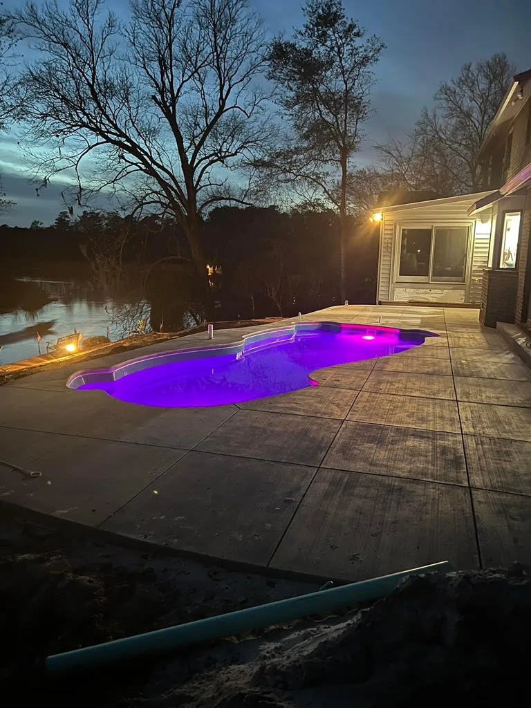 Bali Model Design Construction Fiberglass Pool in Florida 2