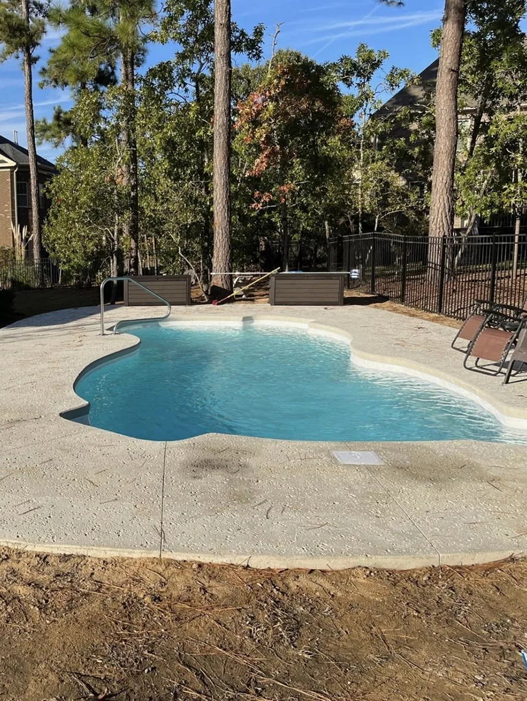 Design Construction Fiberglass Pool in Florida