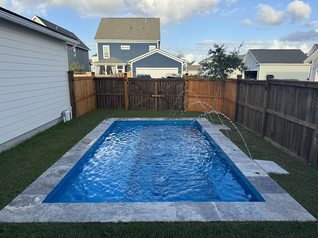 Key West Beach Fiberglass Swimming Pool Design Construction 1