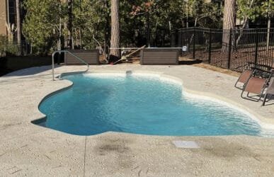 Design Construction Fiberglass Pool in Florida