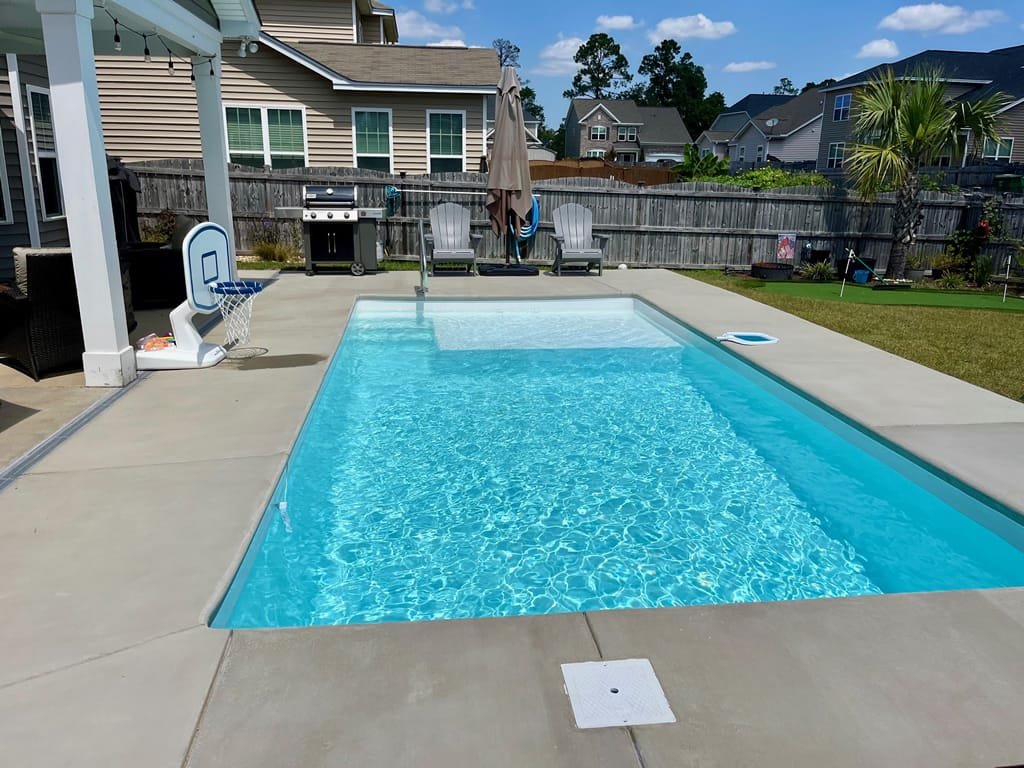 Baru Cove Fiberglass Pools Construction In Florida