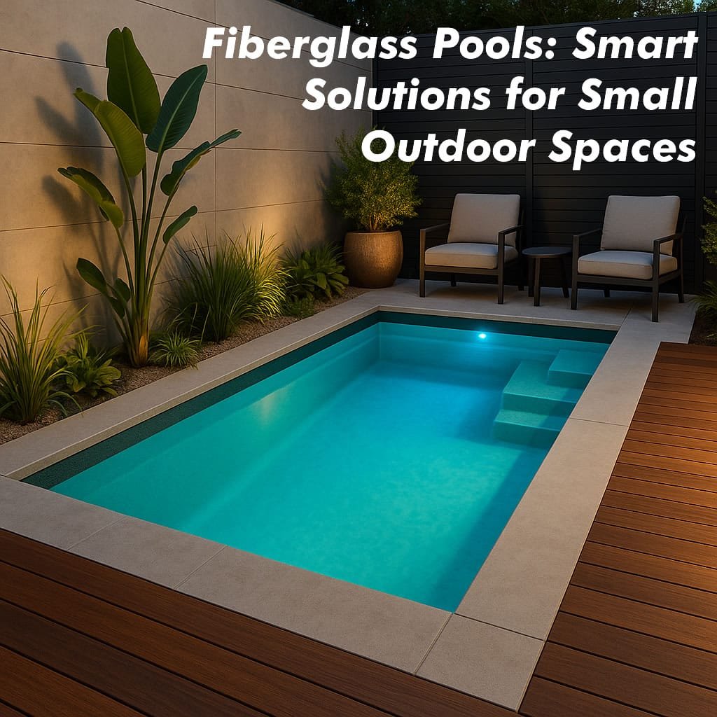 Fiberglass Pools Smart Solutions for Small Outdoor Spaces