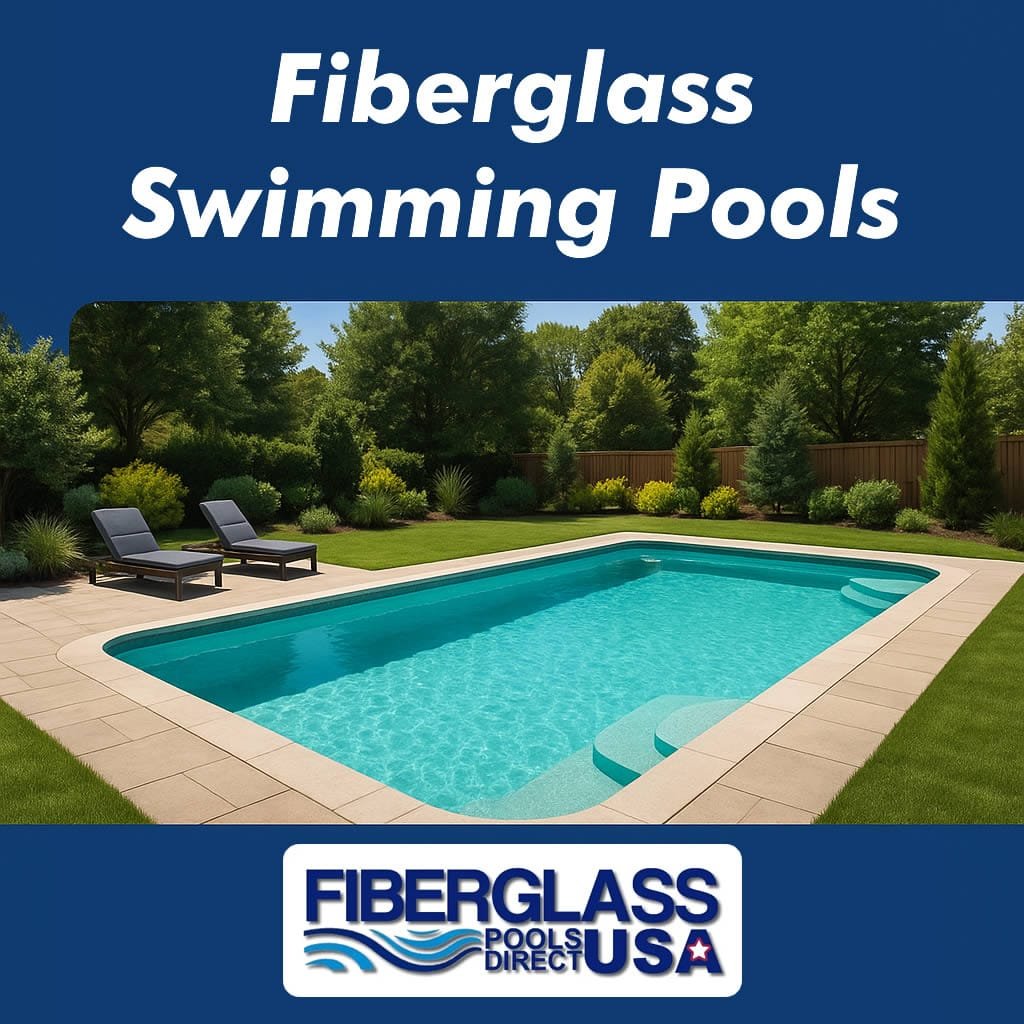 Fiberglass swimming pools
