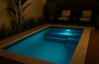 Small Fiberglass Inground Pools